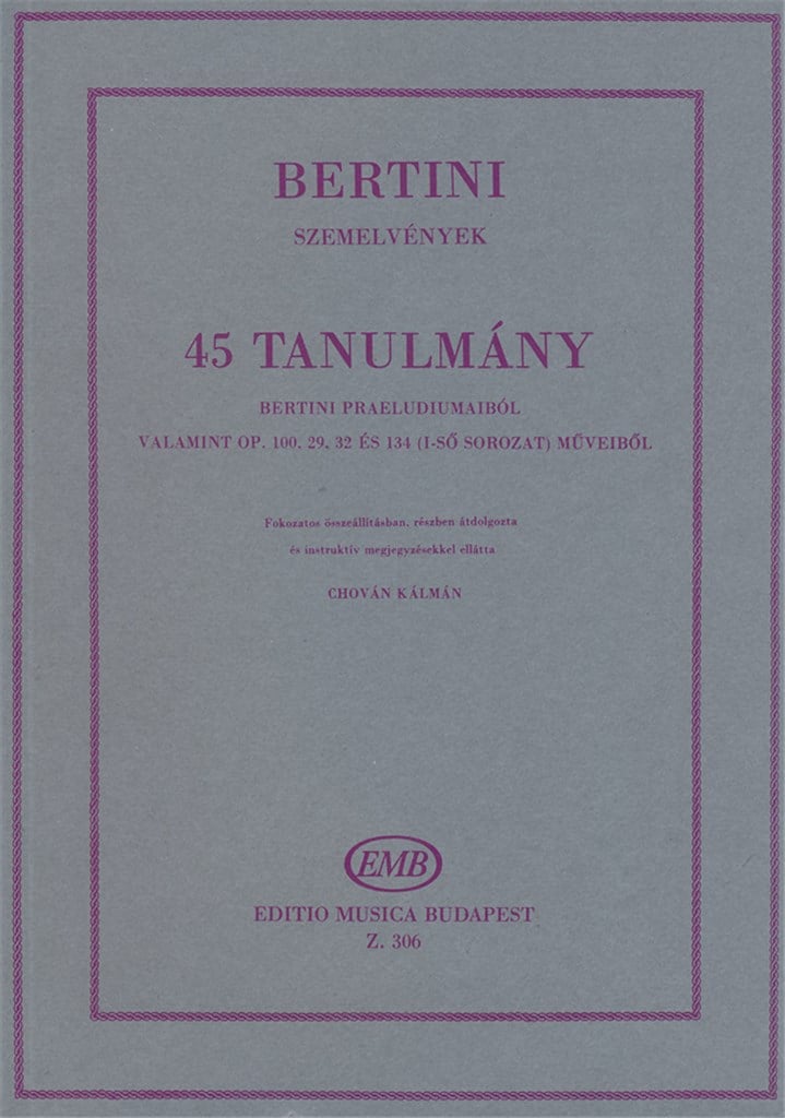 45 Etüden